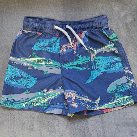 Carter's Orange and Blue Rashguards Swim Set - Picture 3 of 5